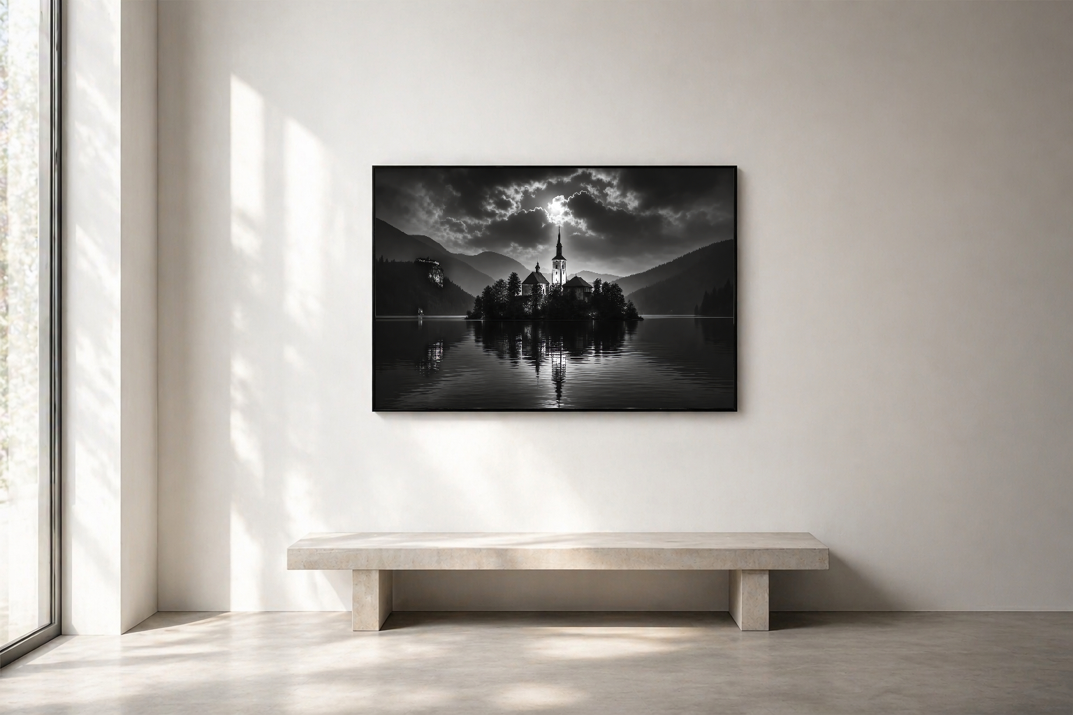 PCS atmospheric landscape wall art